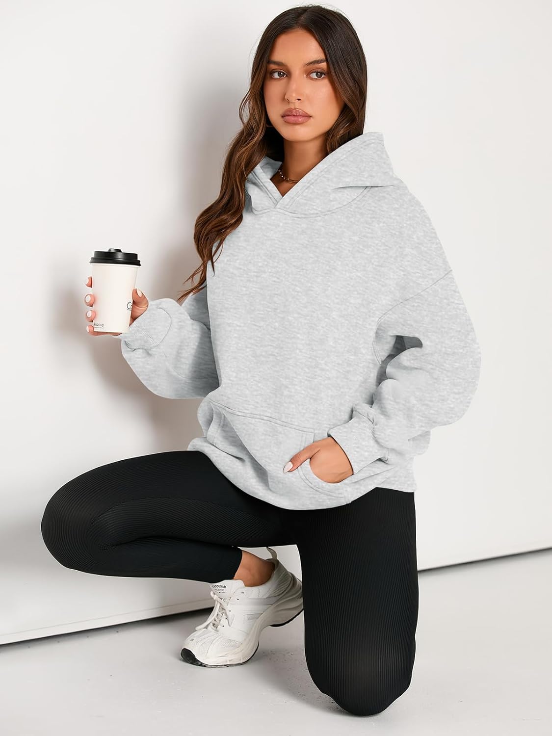 efan women's oversized fleece hoodie, cozy plush pullover sweatshirt with pocket efan women's oversized fleece hoodie, cozy plush pullover sweatshirt with pocket